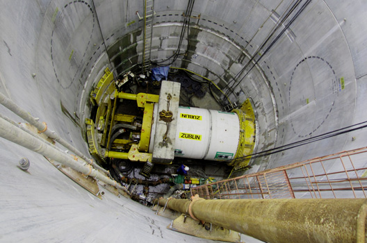 PIPE CULVERT SHAFTS AT BANYAN AVENUE